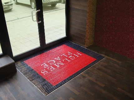 Alutrend indoor branded mat